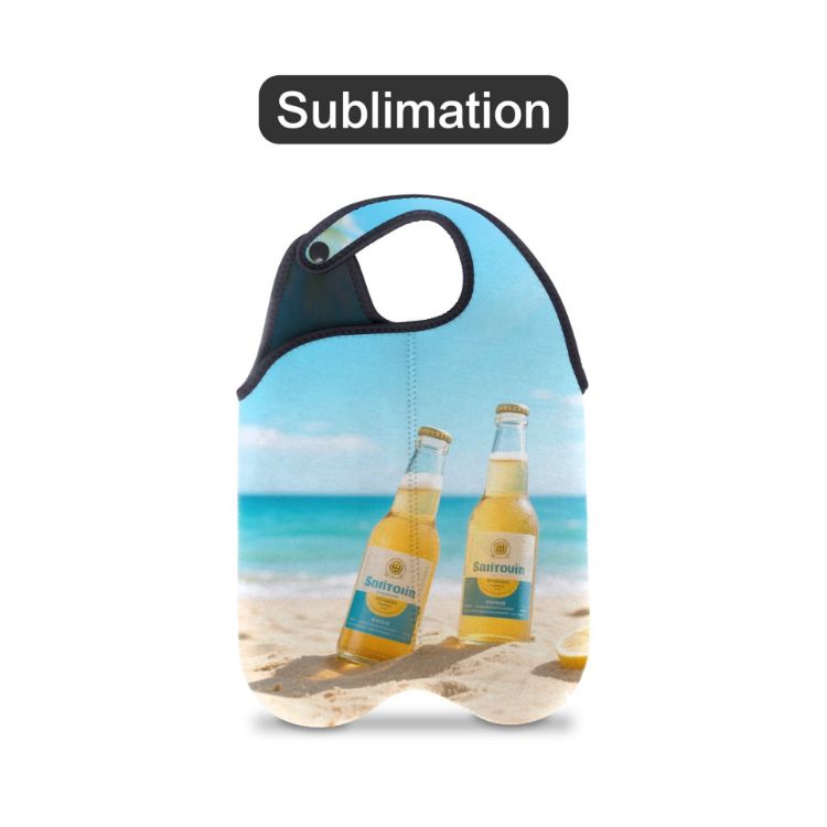 Picture of Twin Bottle Cooler with Snap Handle