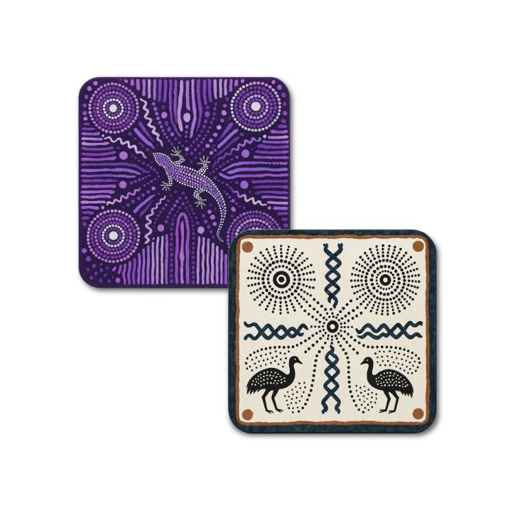Picture of Square Soft Diatomaceous Coaster