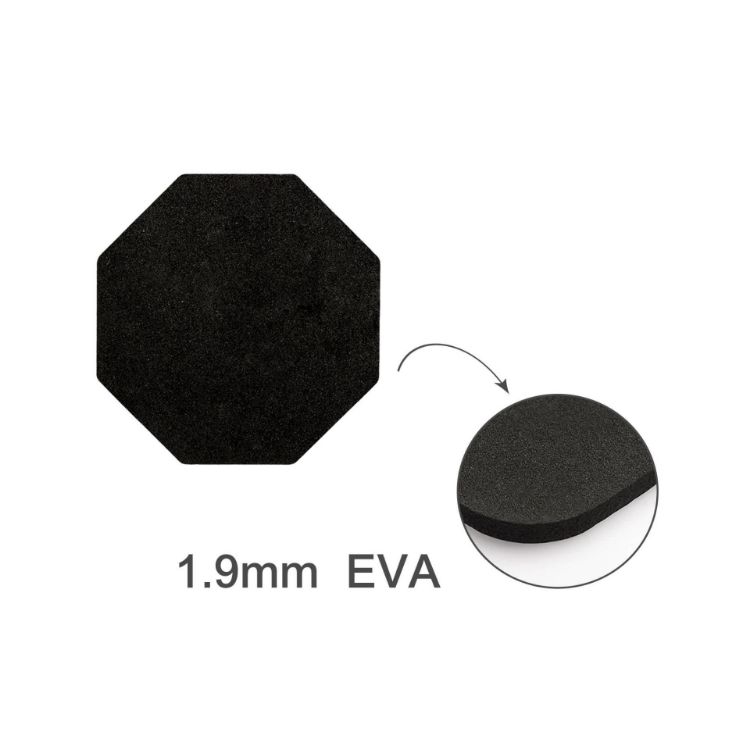 Picture of Octagonal Frosted Metal Coaster