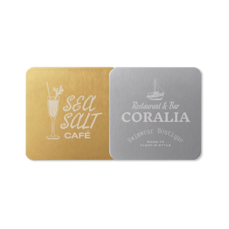 Picture of Square Metal Coaster
