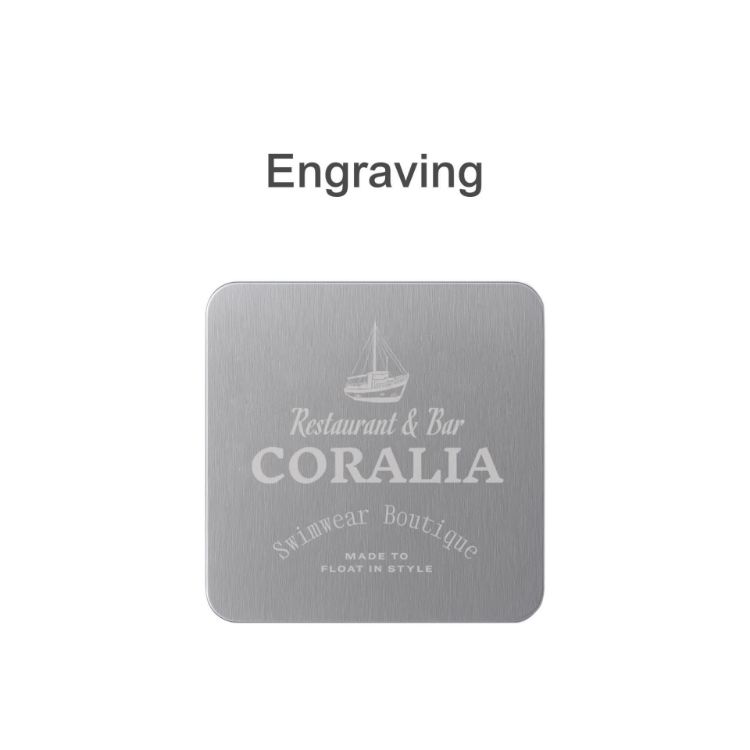 Picture of Square Metal Coaster