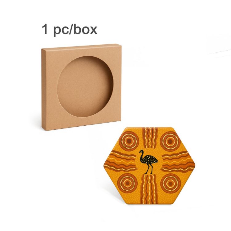 Picture of Hexagon Ceramic Coaster