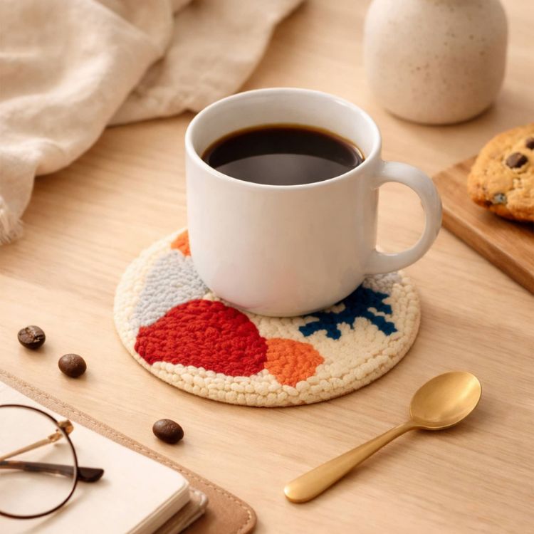 Picture of Custom Punch Needle Coaster Kit