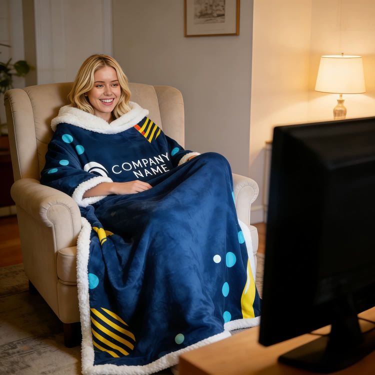 Picture of Premium 100% Polyester Sublimated Front Wear Blanket