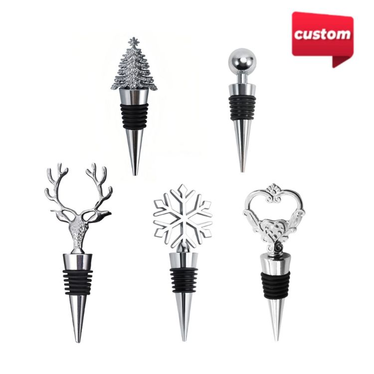 Picture of Christmas Tree Sealed Wine Stopper
