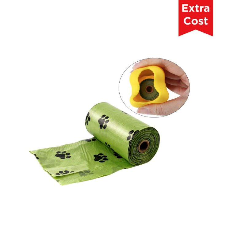 Picture of Silicone Bone Shape Dog Poop Bag Dispenser