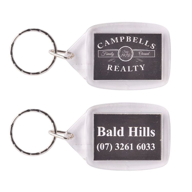 Picture of Rectangular Acrylic Keyring