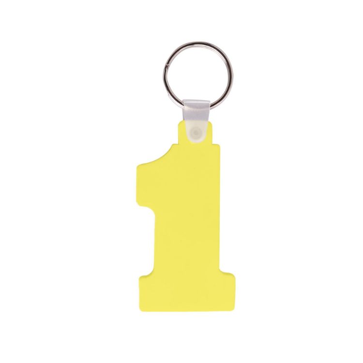 Picture of Number 1 Durasoft Keyring