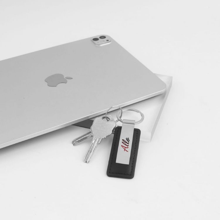 Picture of PU Leather Metal Keyring A