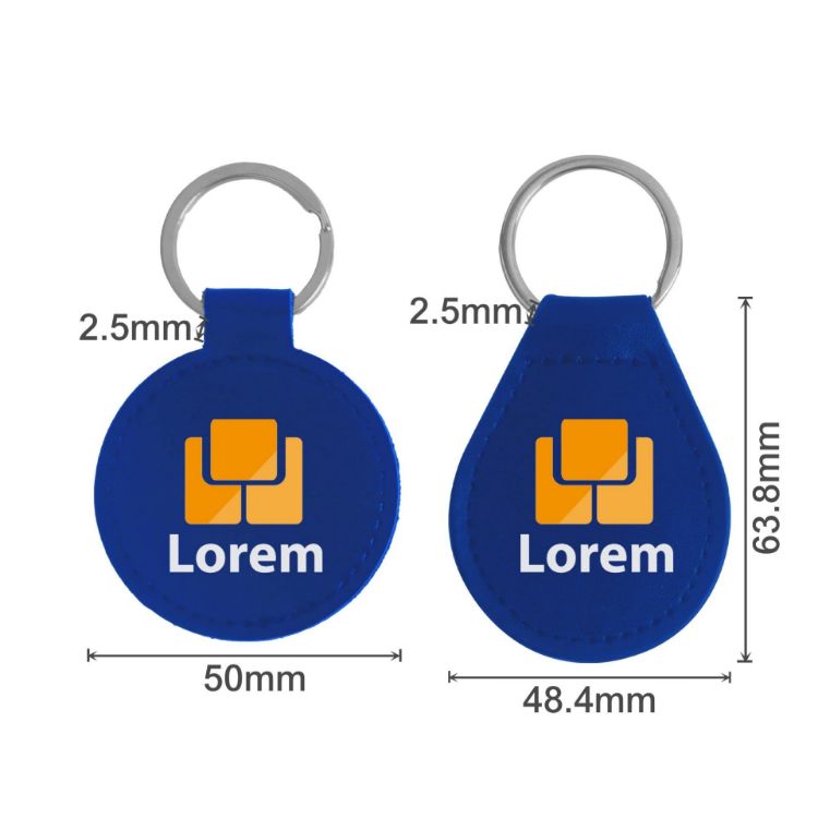 Picture of Classic PU Leather Keyring