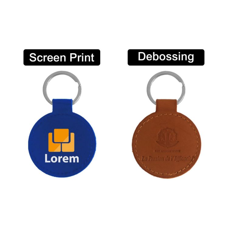 Picture of Classic PU Leather Keyring