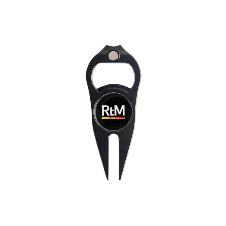 Picture of Golf Divot with Ball Marker and Bottle Opener