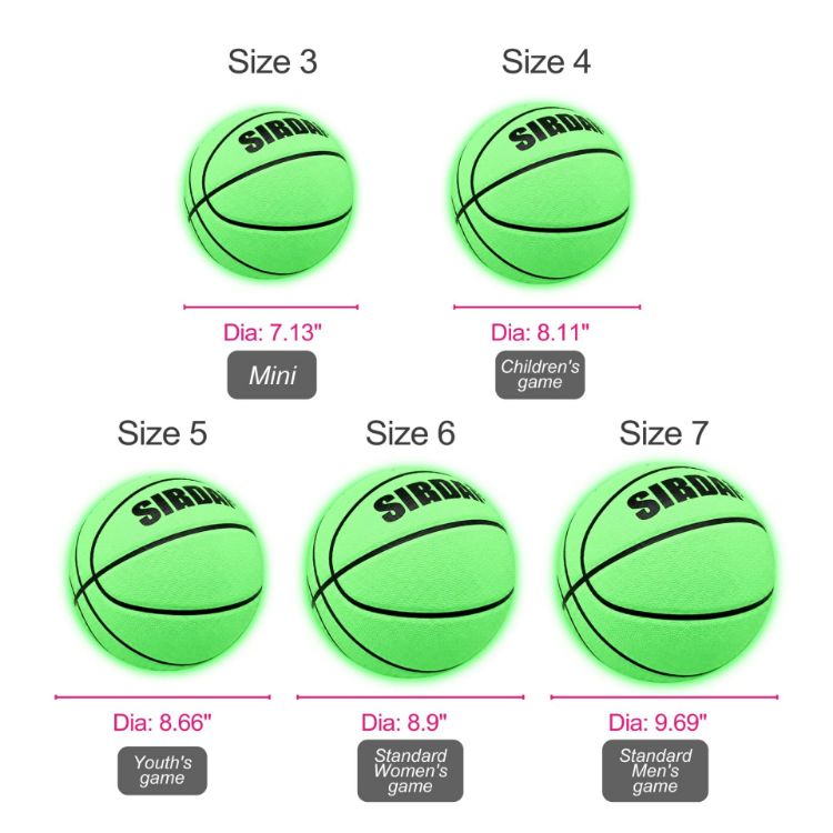 Picture of Glowing PU Basketball