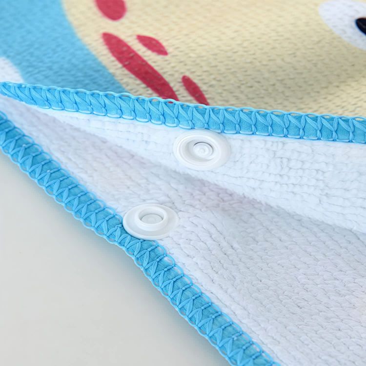 Picture of 100% Microfibre Sublimation Kids Hooded Change Towel