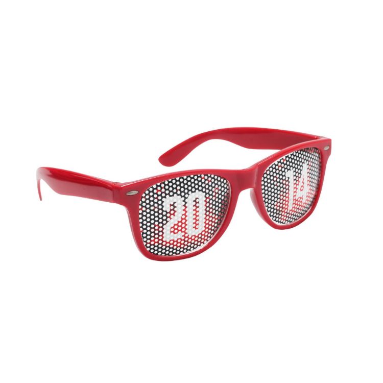Picture of Pinhole Sticker Party Glasses