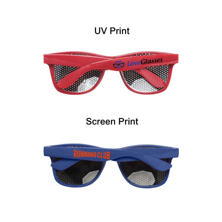 Picture of Pinhole Sticker Party Glasses