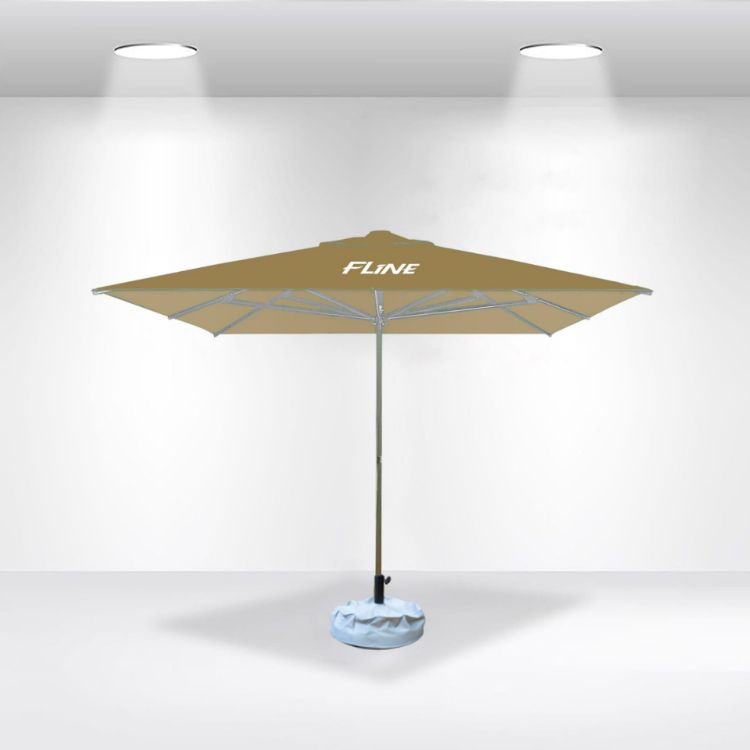 Picture of 3x3m Square Stock Colour Commercial Market Umbrella