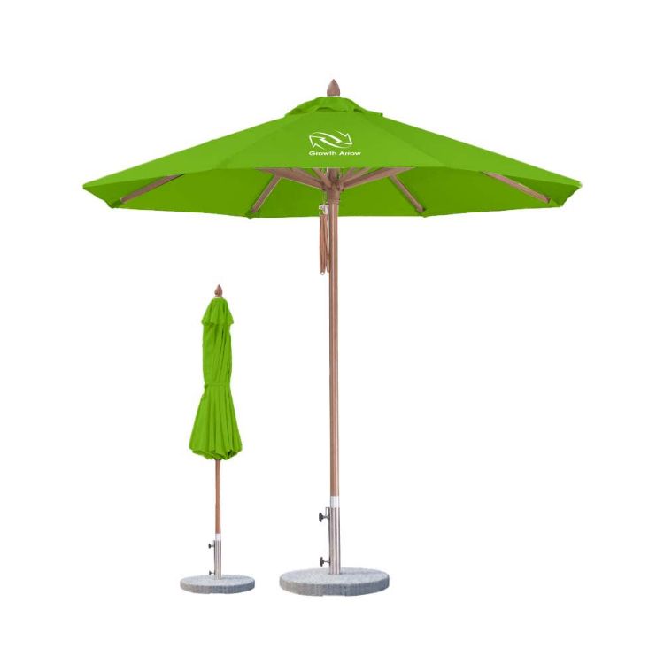 Picture of 4x4m Wind-resistant Octagon Stock Colour Outdoor Umbrella
