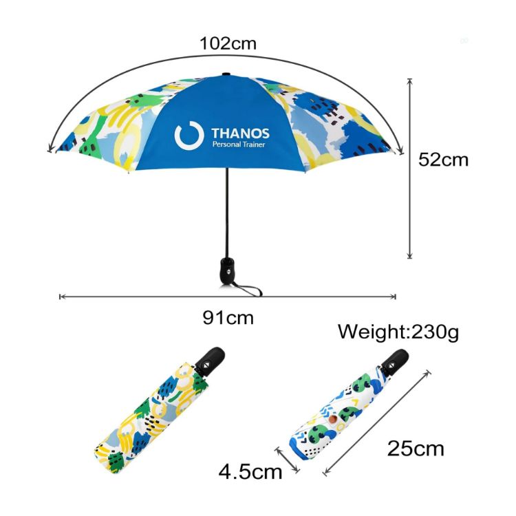 Picture of Light Mini Auto Umbrella