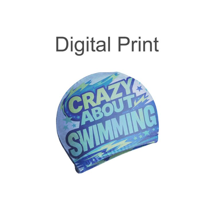 Picture of Full Colour Polyester Swimming Cap
