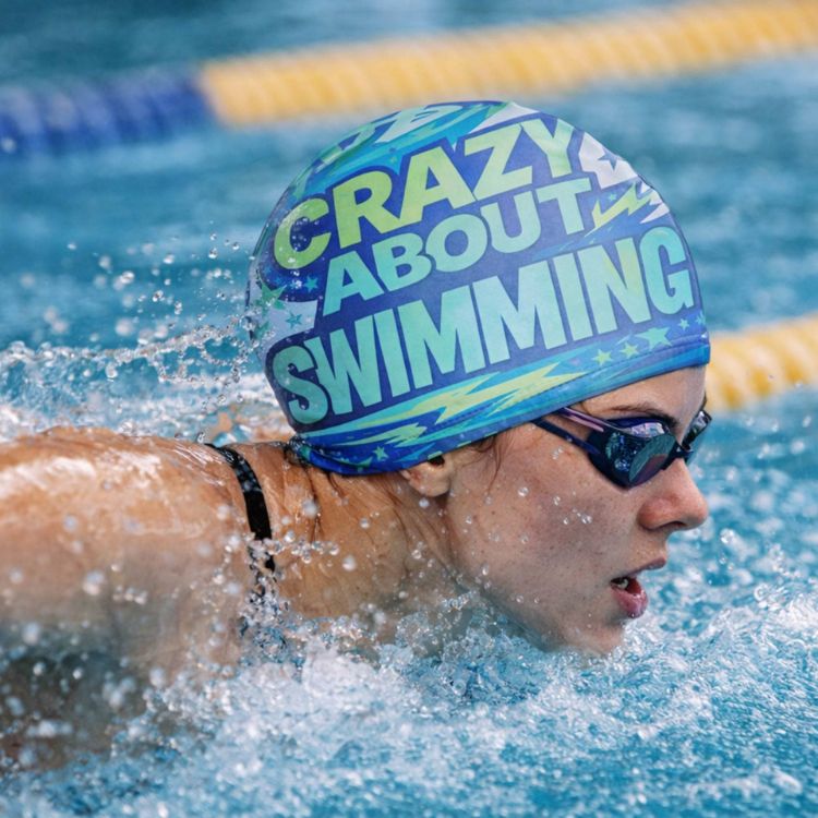 Picture of Full Colour Polyester Swimming Cap