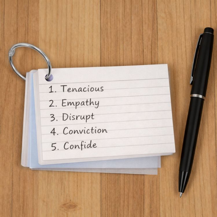 Picture of A7 PP Cover Index Cards with Ring
