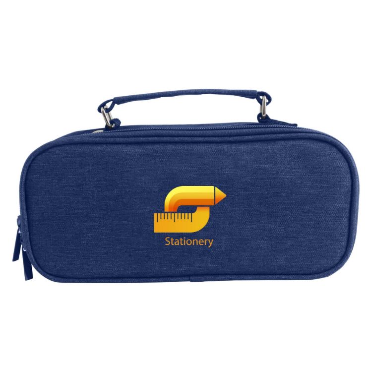 Picture of Pencil Case with Compartments and handle