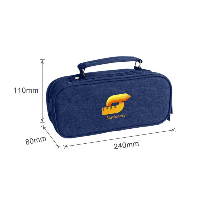 Picture of Pencil Case with Compartments and handle