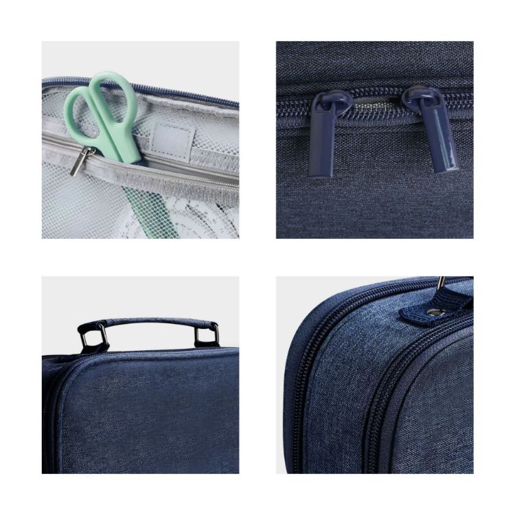 Picture of Pencil Case with Compartments and handle