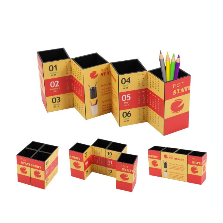 Picture of Four-panel Foldable Pen Holder