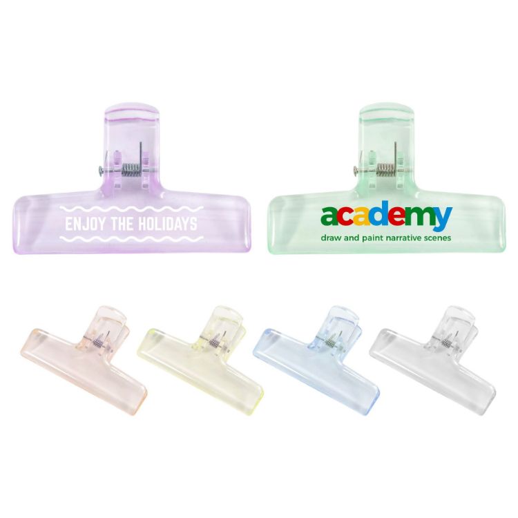 Picture of Translucent Plastic Clips