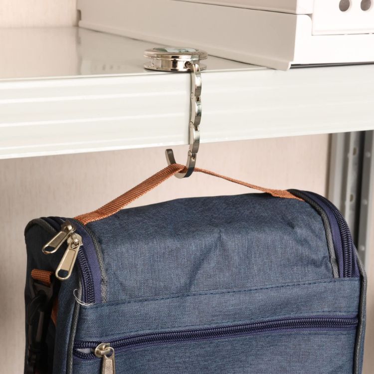 Picture of Foldable Desk Hook with Mirror