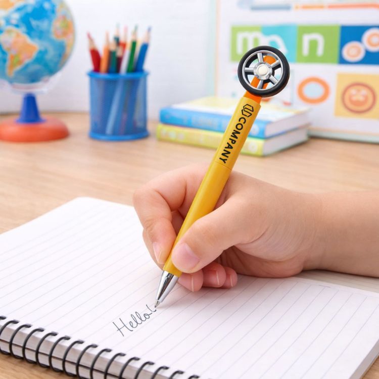 Picture of Fidget Spin Tyre Shape Pen