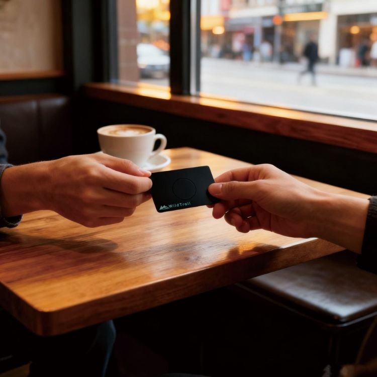 Picture of NFC Black Metal Business Card