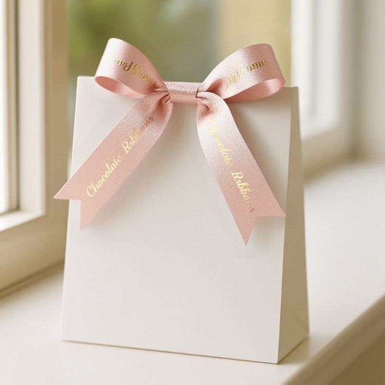 Picture of 16mm Glitter Gold Purl Satin Ribbon