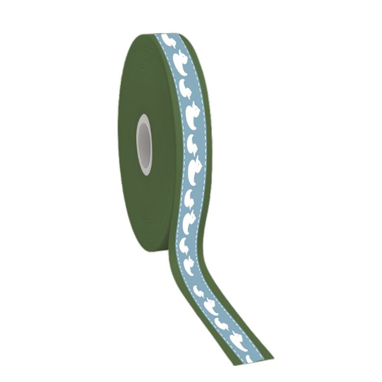 Picture of 16mm RPET Full Colour Printed Satin Polyest Ribbon