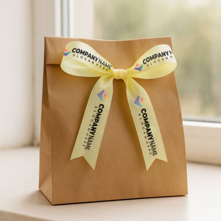 Picture of 16mm RPET Full Colour Printed Satin Polyest Ribbon