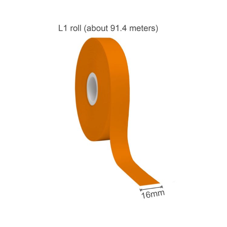 Picture of 16mm RPET Screen Printed Satin Polyester Ribbon