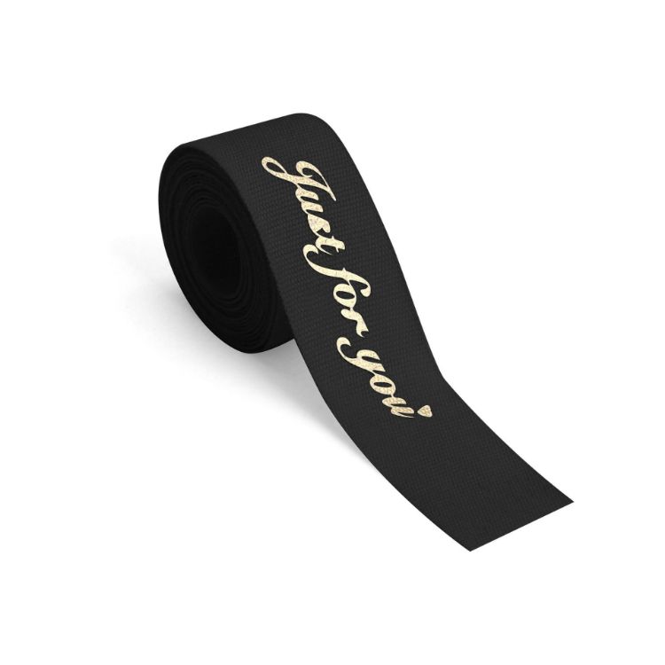 Picture of 16mm Hot Stamping Cotton Ribbon