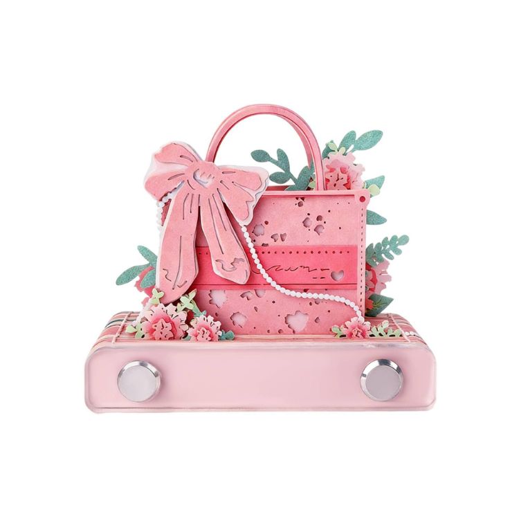 Picture of 3D Paper Art Handbag Tear-off Notepad