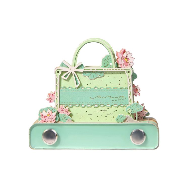 Picture of 3D Paper Art Handbag Tear-off Notepad