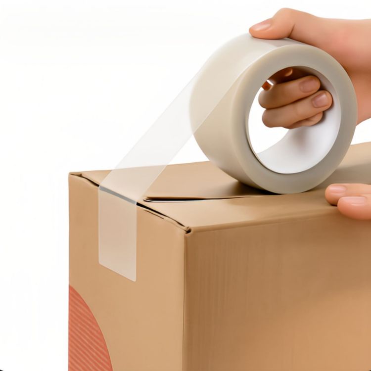 Picture of BOPP Transparent Packaging Tape-CMYK Print