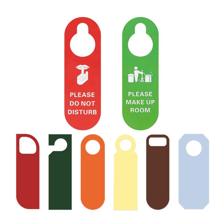 Picture of Custom Shape PVC Door Hanger