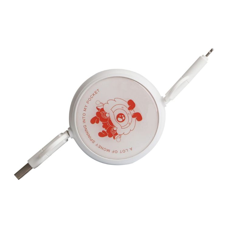 Picture of Retractable Portable Charging Cable