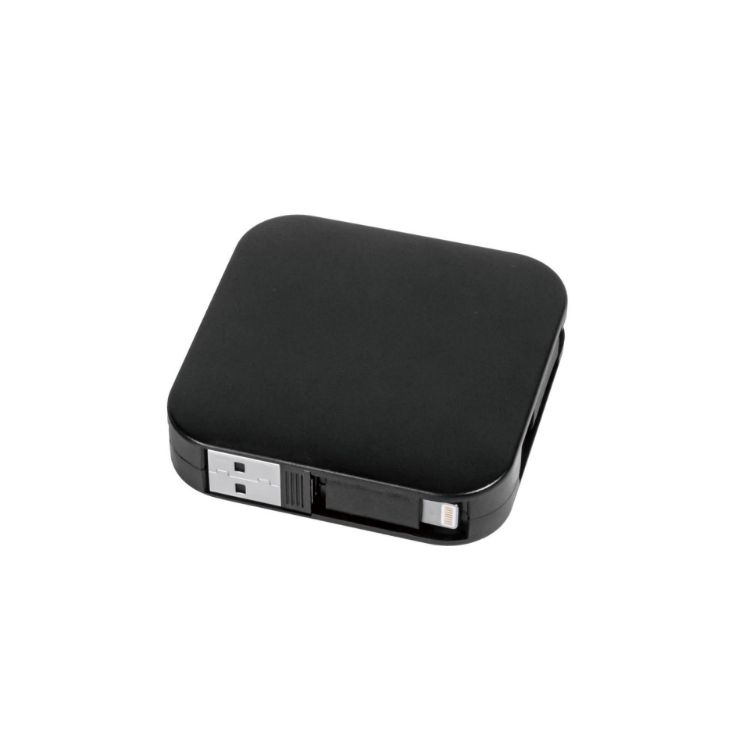 Picture of 60W 4-in-1 Retractable Charging Cable with Phone Stand