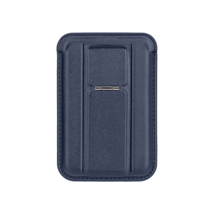 Picture of PU Magnetic Card Holder with Phone Stand