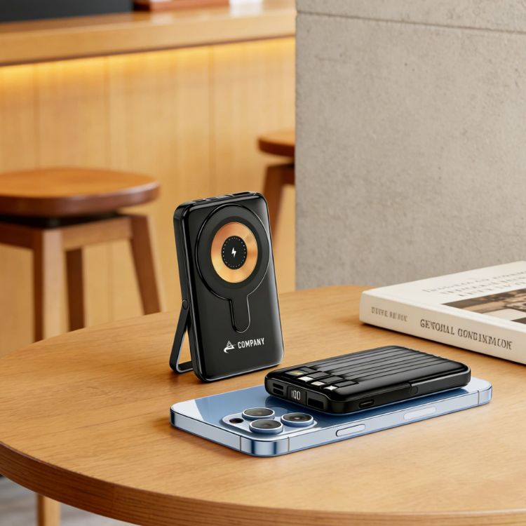 Picture of 10000mAh 6 in 1 Magnetic Wireless  Power Bank