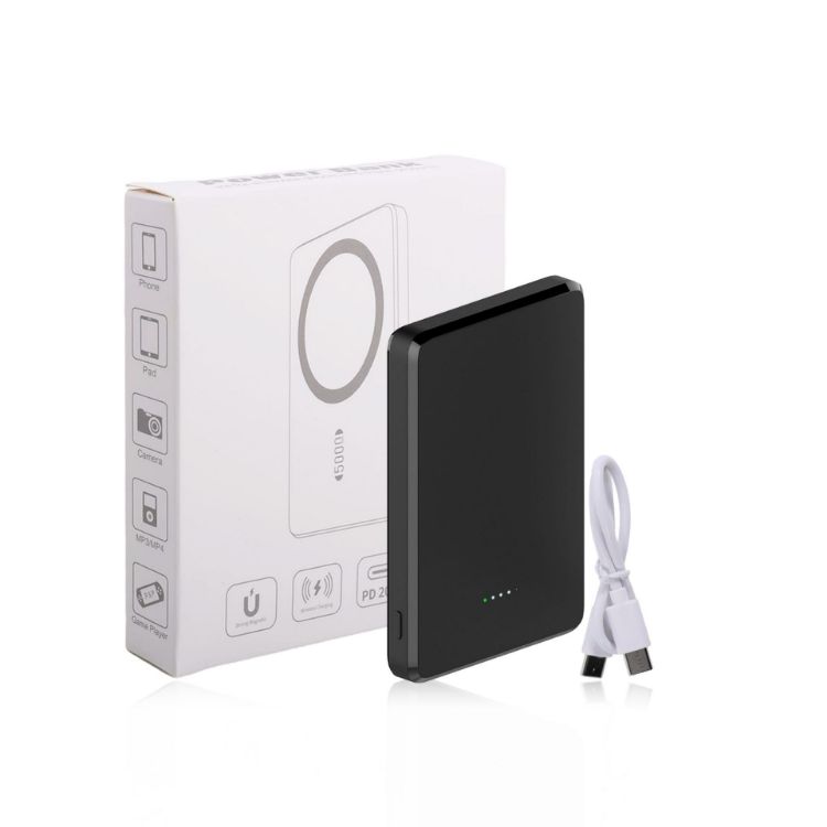Picture of 5000mAh Magnetic Wireless  Power Bank