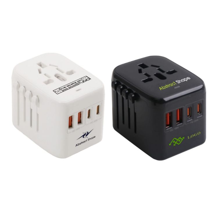 Picture of Universal Travel Adapter with USB-C Ports