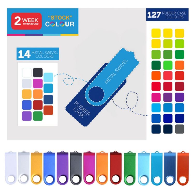 Picture of Belton Swivel Flash Drive